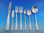 Cordis by Tiffany Sterling Silver Flatware Set for 12 Service 89 pcs Modern