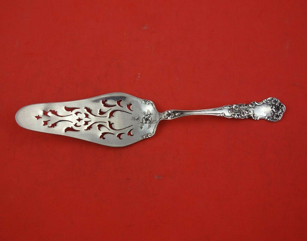 Pansy by International Sterling Silver Jelly Cake Server Pierced 8" Serving