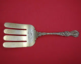 Heraldic by Durgin Sterling Silver Asparagus Fork Light Vermeil BC 9 1/2"