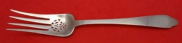 Clinton by Tiffany and Co Sterling Silver Cold Meat Fork Pierced Splayed 8 7/8"