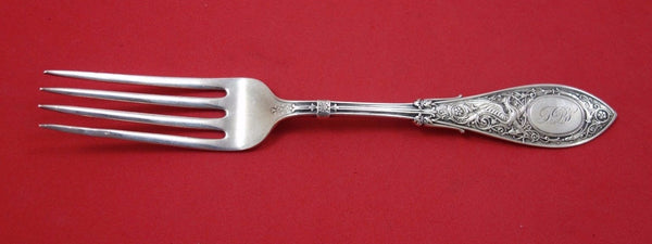 Arabesque by Whiting Sterling Silver Dinner Fork 7 1/2" Flatware Antique