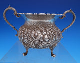 Repousse by AG Schultz and Co Sterling Silver Sugar and Creamer Set 2pc #7689