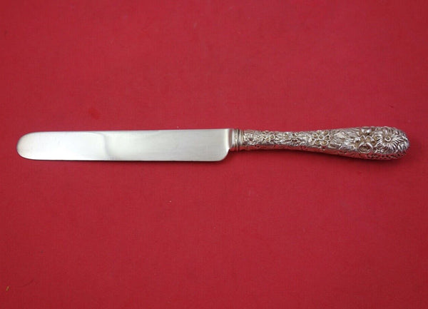 Repousse by Jacobi and Jenkins Sterling Silver Dinner Knife blunt 9 1/2"