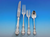 English Gadroon by Gorham Sterling Silver Flatware Set 8 Service 94 pcs Dinner