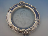 Athenic by Gorham Sterling Silver Wine Coaster with Etched Glass Center (#0276)