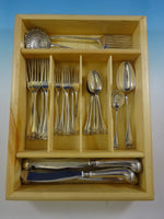 Williamsburg Shell by Stieff Sterling Silver Flatware Set Service 28 Pieces