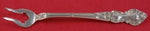 Meadow Rose by Wallace Sterling Silver Pickle Fork 2 Tine with Barbs 5 1/2"