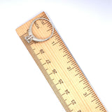 14k White Gold Antique .76ct Genuine Natural Diamond Engagement Ring (#J5191)