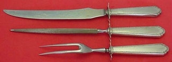 William and Mary by Lunt Sterling Silver Roast Carving Set 3pc HHWS