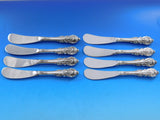 Sir Christopher by Wallace Sterling Silver Butter Spreader HH Paddle Set 8 pcs