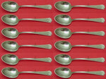 Fairfax by Durgin-Gorham Sterling Silver Demitasse Spoon Set 12 pieces 4 1/4"