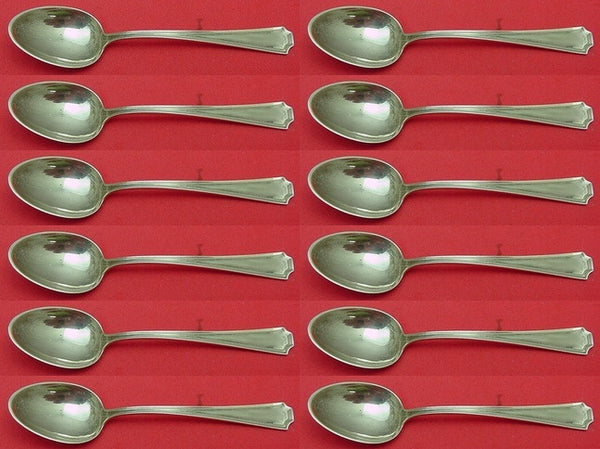 Fairfax by Durgin-Gorham Sterling Silver Demitasse Spoon Set 12 pieces 4 1/4"