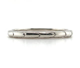 950 Platinum Wedding Band Ring Jewelry Engraved Date 1927 Size 7 (#J5835)