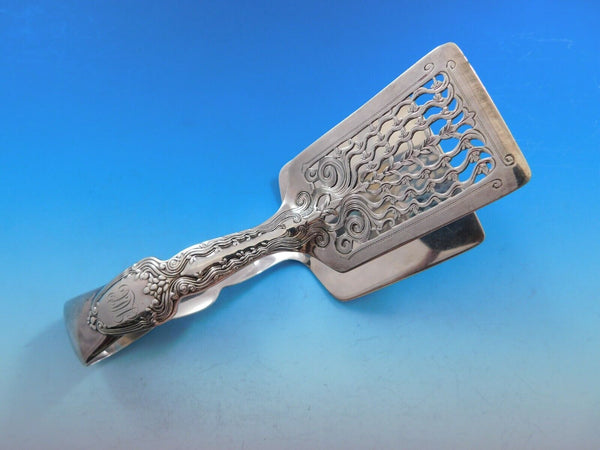 Broom Corn by Tiffany & Co. Sterling Silver Asparagus Serving Tongs 7 3/8" Rare