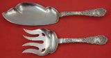 Renaissance by Dominick & Haff Sterling Fish Serving Set Server 11" Fork 8 1/2"