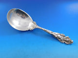 Love Disarmed by Reed and Barton Sterling Berry Spoon Old 10 3/4" w/ monogram