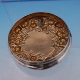 La Pierre Sterling Silver Glass Dresser Jar GW Interior Non-Mono #464 (#9165)