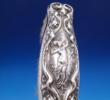 Irian by Wallace Sterling Silver Brush #3000 6" x 2" Art Nouveau (#7962)