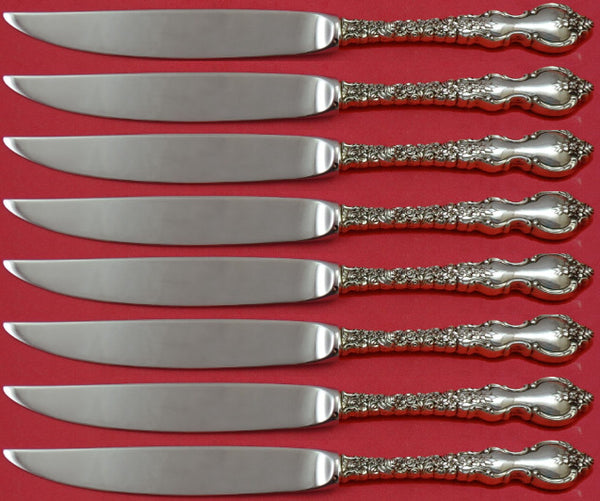 Du Barry by International Sterling Silver Steak Knife Set 8pc Not Serr Custom
