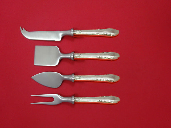 Enchantress by International Sterling Silver Cheese Serving Set 4pc HHWS Custom