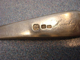 Japanese by Unknown Sterling Silver Regular Fork with Applied Flowers 7"