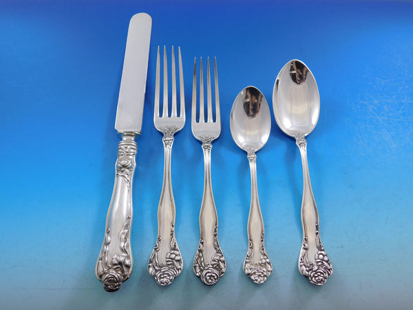 Stratford by International Sterling Silver Flatware Set 12 Service 64 pcs Dinner