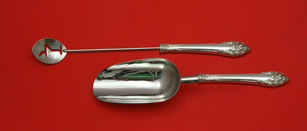 Fragrance by Reed & Barton Sterling Silver Bar Set 2pc HHWS Custom Made
