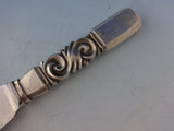 Scroll by Georg Jensen Sterling Silver Cake Knife HH w/Stainless 10 3/8"