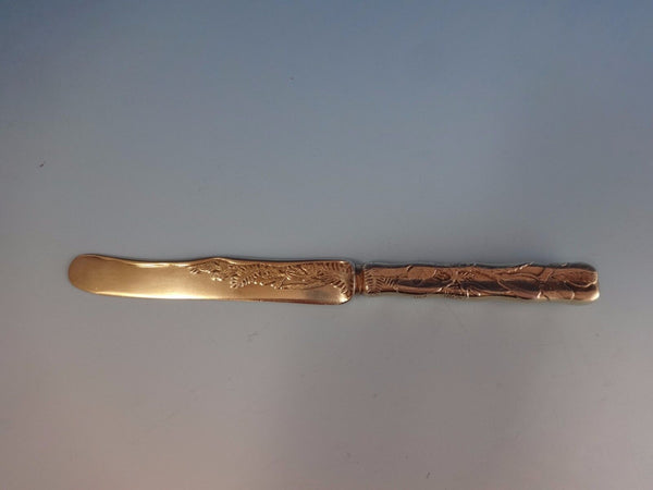 Lap Over Edge Acid Etched by Tiffany & Co. Sterling Breakfast Knife w/Fruit