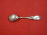 Olive by GA Mudge & Co. Coin Silver Sugar Shell 6 3/4" Boston c. 1855-1870