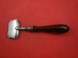 Silverplate with Wood Handle Plate Lifter Brite-Cut Design 7 3/4" Vintage Rare!