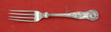 Kings by Bailey & Co. Sterling Silver Regular Fork  coin 7"