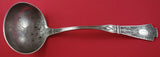 Duchess by Seymour Sterling Silver Soup Ladle Bright-Cut Super Heavy 12"
