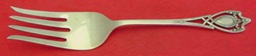 Monticello by Lunt Sterling Silver Beef Fork Splayed Tine 6"
