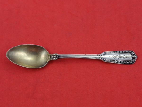 Chesterfield by Gorham Sterling Silver Demitasse Spoon w/ Light Gold Wash 4 1/4"