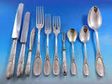 Dauphin Paris Model #365 Bruckmann Sohn 800 Silver Flatware Set Service 170 pcs