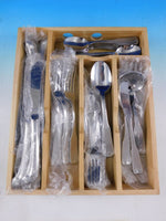 Westminster by International Stainless Steel Flatware Set for 8 Service 54 pcs