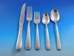 Old Maryland Plain by Kirk Sterling Silver Flatware Set for 12 Service 65 Pieces
