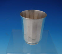 Christofle Silverplate Traveling Set 2pc Drinking Cup Napkin Ring in Box (#4984)