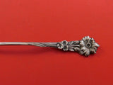 Harlequin by Reed and Barton Sterling Silver Cocktail Fork 3-Tine Violets 5 1/2"