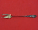 Douvaine by Unger Sterling Silver Pickle Fork Gold Washed 6 1/4" Serving