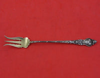 Douvaine by Unger Sterling Silver Pickle Fork Gold Washed 6 1/4" Serving