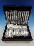 Stradivari by Wallace Sterling Silver Flatware Set 12 Service 48 Pcs Dinner Size