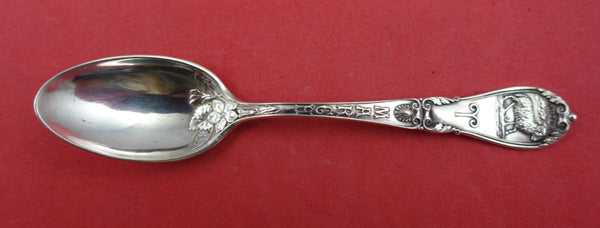 Zodiac By Gorham Sterling Silver Demitasse Spoon "Aries" March 4 1/8"