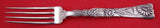 Vine by Tiffany and Co Sterling Silver Regular Fork with Daisy Motif 7" w/ Mono