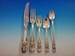 Sir Christopher by Wallace Sterling Silver Flatware Set Service 40 Pieces Dinner