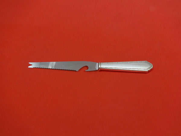 William and Mary by Lunt Sterling Silver Bar Knife HHWS Custom Made 9 1/8"