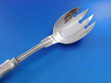 Lap Over Edge Acid Etched by Tiffany Sterling Silver Buffet Spoon HHWS Mushrooms