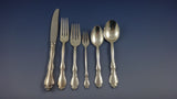 Fontana by Towle Sterling Silver Flatware Set For 12 Service 77 Pieces