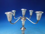 English Antique by Reed & Barton Sterling Silver Candelabra 5-light #420 (#6202)